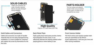 Chất lượng ban đầu giá bán buôn cảm ứng iPhone màn hình điện thoại OEM Màn hình màu đen và trắng iPhone gốc cho 5S 5 6 6S 6SP 7 7P 8 - Product Image 4