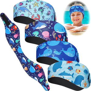 Bandeaux de natation élastiques en néoprène professionnels réglables pour femmes et enfants - Product Image 1