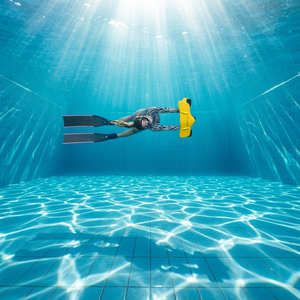Scooter Submarino de Buceo de 600W, Propulsor Subacuático, Scooter Submarino Portátil para Snorkel y Equipo de Buceo - Product Image 1