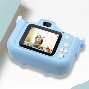 Fotocamera Digitale Educativa per Bambini 48MP 1080p con Doppia Lente Giochi Musica Selfie Registratore Video Schermo 2.0\" per Bambini <span class=keywords><strong>3</strong></span>-12 Anni - Product Image 1