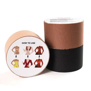 Booby Tape Essentials para levantamiento de senos instantáneo Boob Tape Nipple Covers Silicona Pezón Empanadas Reemplazar sujetador Adhesivo sin costuras - Product Image 1