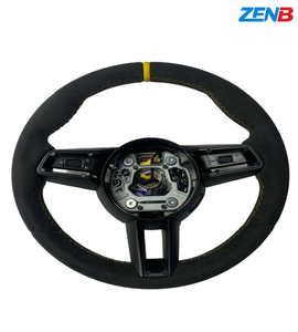 Volant en cuir texturé noir de haute qualité adapté aux <span class=keywords><strong>BMW</strong></span> G20 G30 G38 G06 G12 G08 G26 G42 G11 G80 - Product Image 6