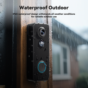 Smart Video Campainha WiFi Outdoor Door Bell Impermeável Bateria Intercomunicador Vida Inteligente Campainha Sem Fio Câmera - Product Image 5