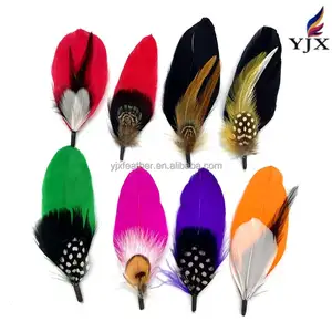 Factory Wholesale Small Decorative feather Panama Fedora Hat Millinery Feather men hat feathers