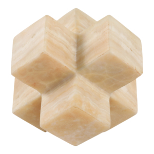 Scultura in Marmo Onice Jack, Ornamento da Tavolo per Arredamento Casa, Ufficio, Soggiorno, Bagno, Esposizione su Mensola - Product Image 4