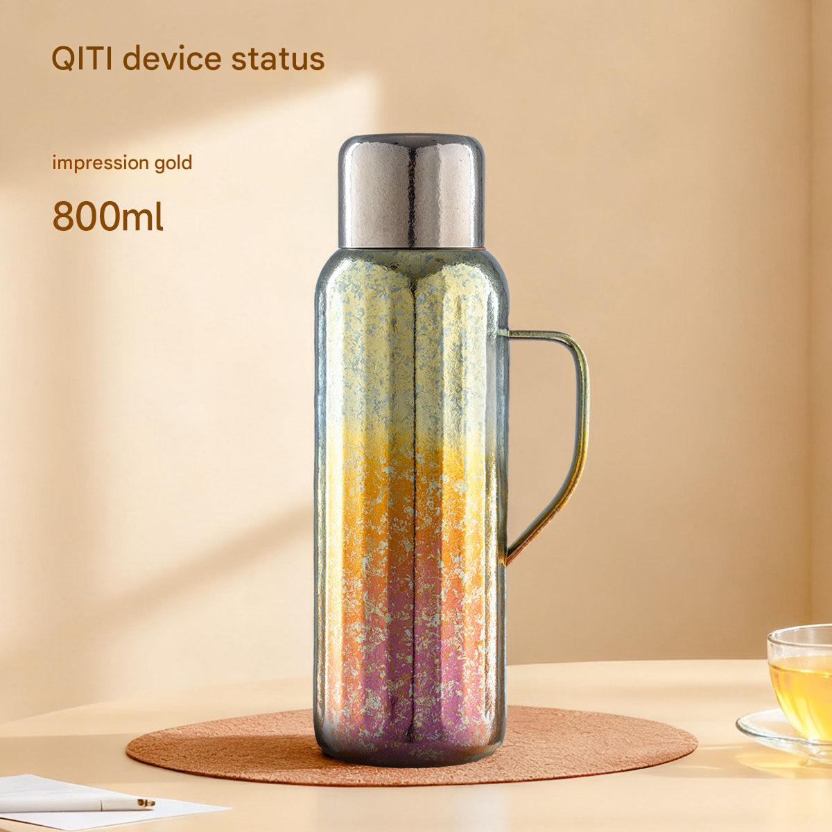 Achetez maintenant et recevez une brosse à tasse et un gobelet doré à impression 800ml.