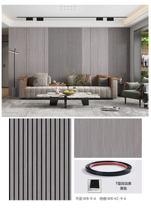 Pannello Murale KC Autoadesivo, Adesivo Decorativo per Pareti Effetto Legno, Decorazione Architettonica per Interni, Hotel e Ingegneria - Product Image 2