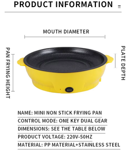 Multi Functional 26cm Mini <b>BBQ</b> <b>Tray</b> Stainless Steel Frying Pan for Home Party - Product Image 3