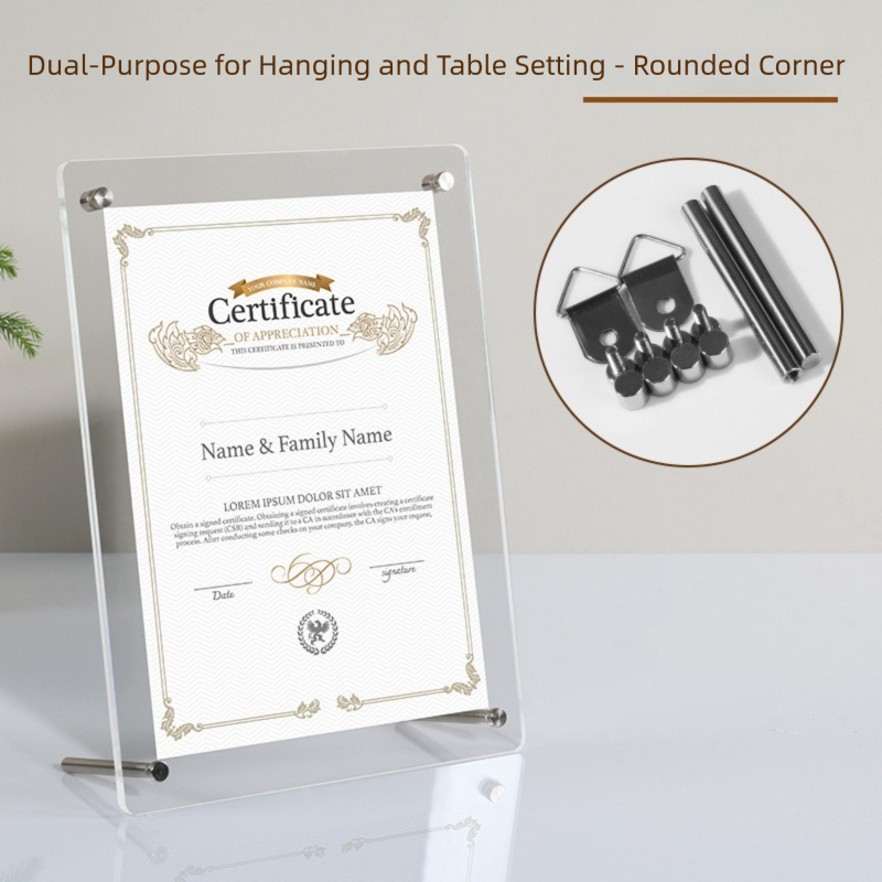 Hanging And Table Setting - Rounded Corner