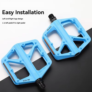 Pedales <span class=keywords><strong>de</strong></span> <span class=keywords><strong>Bicicleta</strong></span> <span class=keywords><strong>de</strong></span> Montaña MTB Antideslizantes <span class=keywords><strong>de</strong></span> Nailon con Eje <span class=keywords><strong>de</strong></span> Acero y Rodamientos Sellados para <span class=keywords><strong>Bicicleta</strong></span> <span class=keywords><strong>de</strong></span> Montaña BMX - Product Image 4