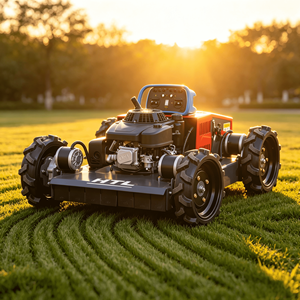 <span class=keywords><strong>Tondeuse</strong></span> à gazon télécommandée facile à utiliser, <span class=keywords><strong>batterie</strong></span> 24V, autopropulsée, essence, fonction <span class=keywords><strong>mulching</strong></span>, largeur de coupe 50 cm, garantie 1 an - Product Image 1