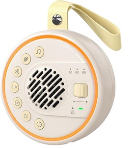 SU7 Altoparlante per Rumore Bianco per Neonati, 1800mAh Ricaricabile, Cancellazione del Rumore, 22 Suoni Naturali Rilassanti, 60 Livelli di Volume, <span class=keywords><strong>4</strong></span> Modalità - Product Image 1