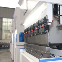 Machine de pliage manuelle électrique pure haute précision synchronisée 30T/1250S avec moteur de pompe 17,4 kW pour tôles en acier inoxydable