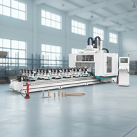 Centre de traitement CNC haute précision pour joints à mortaise et tenon en bois massif JR-5013-A – Machine à bois pour travaux de mortaise et tenon
