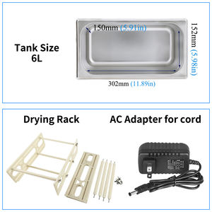 Nettoyeur à ultrasons multifonction pour disques vinyles, 40 kHz, haute fréquence, <span class=keywords><strong>machine</strong></span> de <span class=keywords><strong>nettoyage</strong></span> à ultrasons pour vinyles - Product Image 3