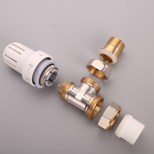 DN15-DN25 góc đồng thau PPR tản nhiệt van 1/2 hoàn toàn tự động điện nhiệt độ không đổi hộ gia đình kiểm soát nhiệt độ - Product Image 5