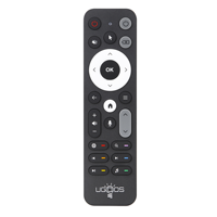 Télécommande Air Mouse UR02 avec commande vocale, Bluetooth, infrarouge, apprentissage IR, microphone intelligent, gyroscope, 24 touches