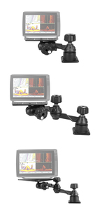 Soporte Marino Horizontal con Sistema de Brazo Oscilante Doble de 6'' para GPS, Sondas de Pesca y Cartógrafos VIN-TYQ-HB-07-Lock - Product Image 6