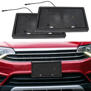 แผ่นปิดทะเบียน<span class=keywords><strong>รถยนต์</strong></span>แบบพลิกได้ด้วยรีโมทคอนโทรล มาตรฐานสหรัฐอเมริกา สำหรับปกป้องความเป็นส่วนตัวและใช้โชว์ - Product Image 1