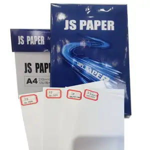 Hoge Kwaliteit Dubbel Gebruik A4 Formaat Wit Papier 70gsm 80gsm Copy Bond Hard Print Papier Voor Europa Kantoor