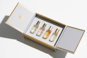 Thiết Kế Sang Trọng Đôi Mở Hộp Quà Tặng Nước Hoa Mỹ Phẩm Thiết Lập Bao Bì Với Từ Đóng Cửa Biểu Tượng Tùy Chỉnh Quà Tặng Bao Bì Hộp - Product Image 2