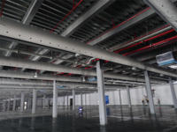 Conduit en tissu flexible de conception industrielle avec trous pour gymnase, école, magasin, hôpital et salle