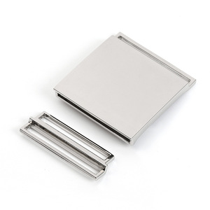 <b>Sliding</b> Buckle Zinc Alloy Silver 38mm Inner Diameter For Bags Durable - Product Image 2