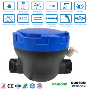 Classe B LoRaWAN m-Bus RS485 <span class=keywords><strong>Pulse</strong></span> IP68 MID Compteur d'eau en plastique à bas prix 1/2 "Compteur d'eau à ultrasons - Product Image 4
