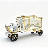 Pneus en caoutchouc massif pour charrette funéraire électrique, prix usine, vente chaude, remorque pour cercueil, transport spécial