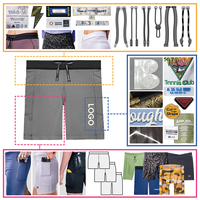 Shorts de course décontractés Joya Apparel Guangzhou, personnalisés, vert néon, 5 pouces, doublés, entièrement fendus, sans coutures, de qualité supérieure