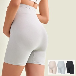 YIYI Maternity Safety <strong>Shorts</strong> Summer Thin Seamless Anti-Exposure <strong>Under</strong> <strong>Shorts</strong> Plus Size High Waist Belly Support Bottom <strong>Shorts</strong> - Product Image 5