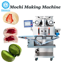 LongYu Nouvelle Machine Automatique SV-198 pour la Fabrication et l'Encrustation de Mochi, Équipement Multi-Fuel pour la Production de Daifuku et la Fabrication de Crèmes Glacées à Domicile et en Usine Alimentaire