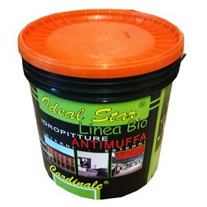 PEINTURE À BASE D'EAU SEMI-WASHABLE IDEAL STAR 14 Lt Produit anti-moisissure - Product Image 2