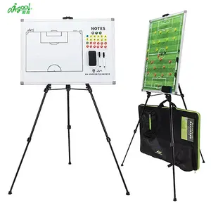 Papan Pelatih Magnetik Sepak Bola 50*70CM, Papan Taktis Vertikal