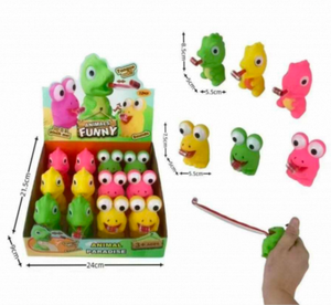 ของเล่นบีบสัตว์ตลกๆ ของเล่นบีบพลาสติกสำหรับเด็กอายุ 3 ปีขึ้นไป ของเล่นแปลกใหม่สำหรับทุกเพศทุกวัย มีเสียง - Product Image 1