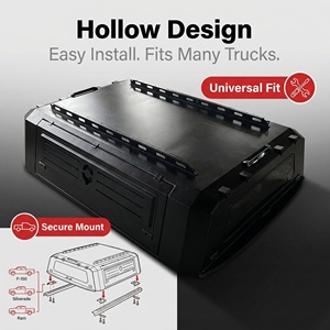 Cubierta de Caja de Aluminio para Camioneta Mitsubishi Triton GSR 2020+ L200 Gladiator <span class=keywords><strong>F150</strong></span>, Impermeable - Product Image 4