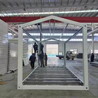 Maison conteneur à cadre préfabriqué de 20 pieds/40 pieds avec acier galvanisé pour maison modulaire une maison à ossature Cadre préfabriqué