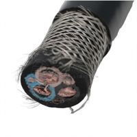Cable Marino TTYC TTYCS 150/250V, Cable Flexible Estanco de Cobre Estañado con Revestimiento de Goma y Neopreno, 2, 3, 4 y 5 Núcleos