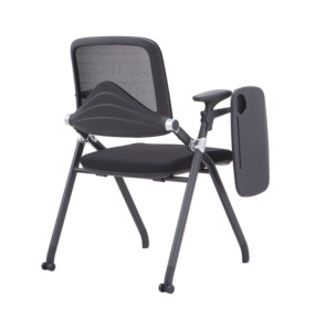 Silla plegable <span class=keywords><strong>de</strong></span> plástico, <span class=keywords><strong>sillas</strong></span> <span class=keywords><strong>de</strong></span> oficina <span class=keywords><strong>de</strong></span> <span class=keywords><strong>estudio</strong></span> <span class=keywords><strong>de</strong></span> entrenamiento, apilables, con bloc <span class=keywords><strong>de</strong></span> notas, superventas - Product Image 4