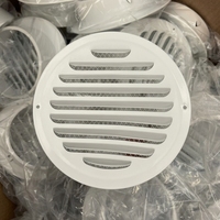 En gros, Grille d'aération en acier inoxydable de 4 et 6 pouces pour salle de bain et extérieur
