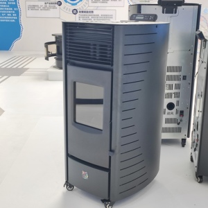 Poêle à granulés de <span class=keywords><strong>bois</strong></span> industriel Fangran 40B 6kW, chauffage haute efficacité pour les commerces, les restaurants - Product Image 3