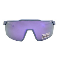 Lunettes de soleil de sport polarisées surdimensionnées personnalisées avec logo, monture Tr90, lentilles interchangeables, pour le cricket, le vélo, la conduite, la pêche