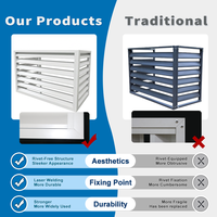 Grille d'aération en aluminium sur mesure pour systèmes HVAC et d'évacuation