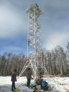 Tháp quan sát thép góc tăng 10-30m với mạ kẽm nhúng nóng tùy chỉnh màu sắc & Hình dạng Tuổi thọ 50 năm fuhang FH05 - Product Image 3