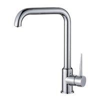 Robinet mélangeur de cuisine moderne en laiton avec purificateur d'eau pivotant à 360 degrés