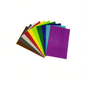 Flocked Paper 20x30 Cm 10 Sheets Colorful Craft Paper For DIY Projects - Product Image 1