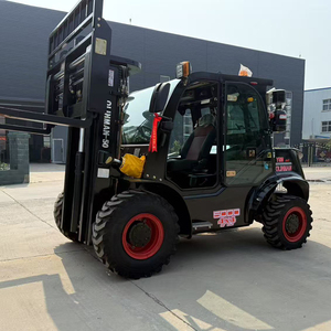 Chariot élévateur tout-terrain diesel <span class=keywords><strong>Land</strong></span> <span class=keywords><strong>Cruiser</strong></span> Olinman 4x4 avec mât à deux/trois étages, vente directe usine, stock disponible 3-5 - Product Image 2
