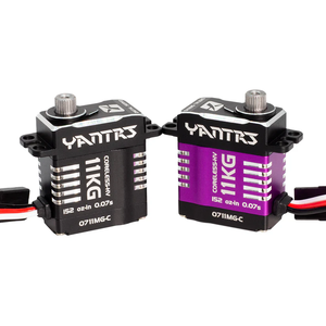 Motor sin núcleo programable RC Servo 11KG, Digital de alta velocidad 8,4 V para helicóptero Elite RC, avión y carreras de coches - Product Image 3