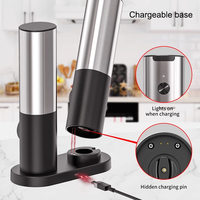 Agent de Dropshipping Shopify pour l'exécution des commandes – Nouveau Moulin Électrique Automatique Rechargeable USB 2026 pour Sel, Poivre et Épices avec Lumière LED