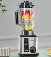 Mélangeur Commercial Professionnel de Table 9500W 0.8-3L, Machine Robuste 6 en 1, Blender Électrique Multifonctionnel pour Cuisine
